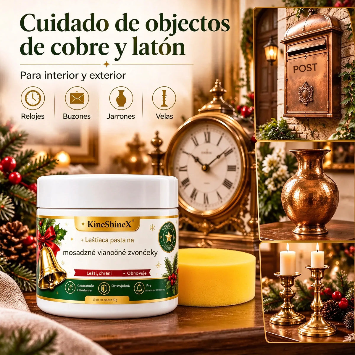 ✨Pasta limpiadora para eliminar óxidos de superficies de cobre