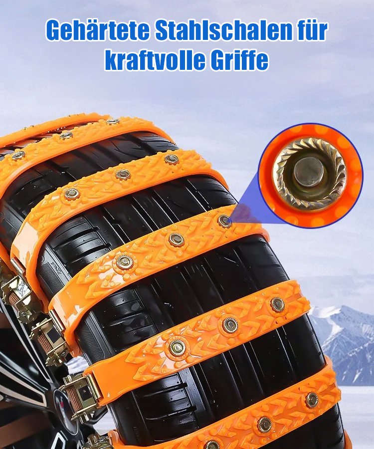 🔥🔥🚗【2/4/6 kusov, s inštalačným náradím】Snehová reťaz auto pneumatika terénne vozidlo núdzová univerzálna snehová reťaz 3869005