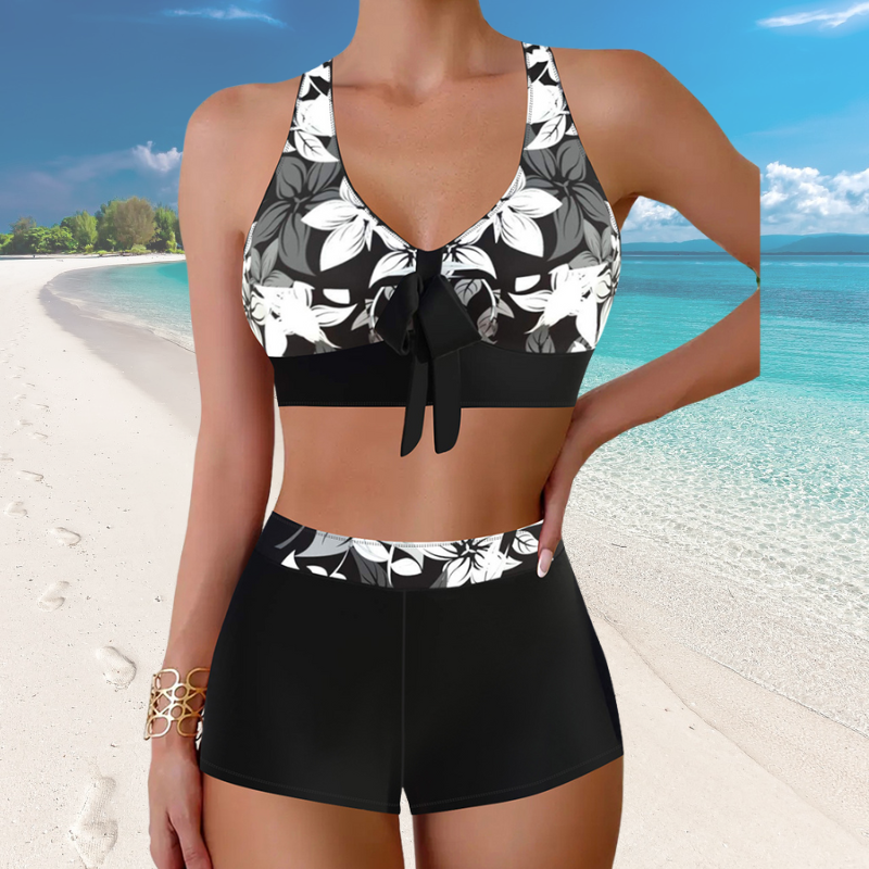 🎁👙【Kúp 1 a získaj 1 zadarmo】🌴Nový štýl plaviek s rozdelenou potlačou