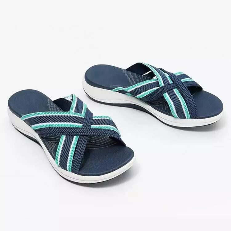 🌴【35-43】✨Dámske letné ortopedické sandále na platforme pre väčšie veľkosti