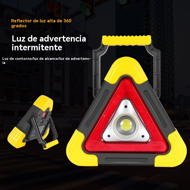 🚗🔥Nuevo producto 2026🔥 Triángulo de emergencia solar tres en uno