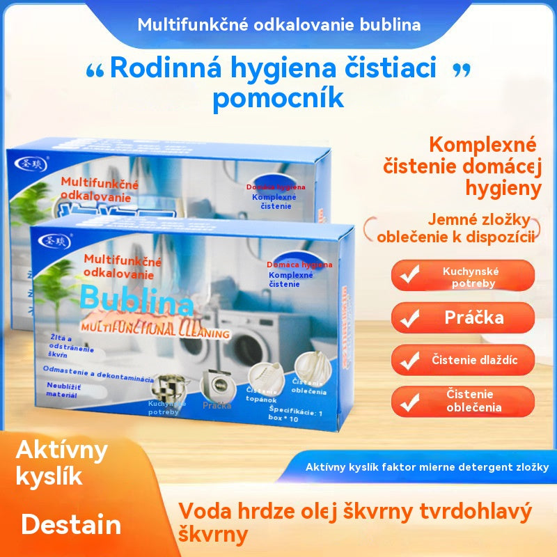 💥 💥【Kúpte si 2 krabičky a získajte 2 zadarmo】【Quick Clean】🔥🔥Viacúčelové šumivé čistiace tablety pre domácnosť,👍👍 dokážu vyčistiť oblečenie/domáce spotrebiče/drezy atď.
