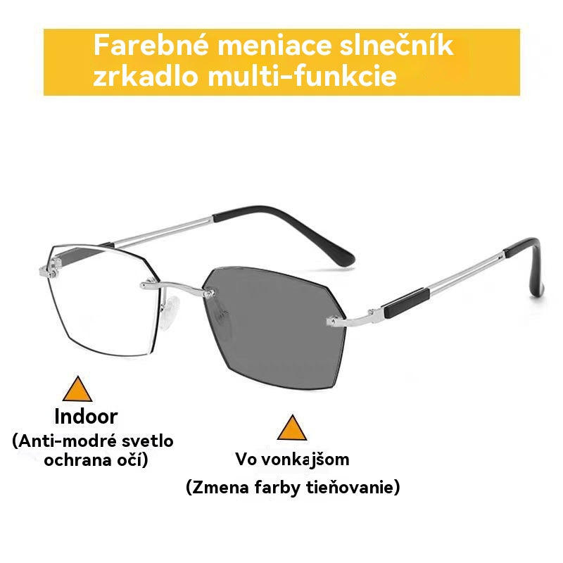 ✨🕶Nové inteligentné fotochromatické okuliare na čítanie pre mužov a ženy, okuliare blokujúce modré svetlo