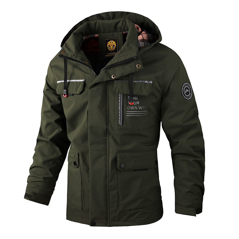 🔥【M~4XL】 jeseň a zima 2024 nová outdoorová horolezecká bunda odolná voči vetru a vode