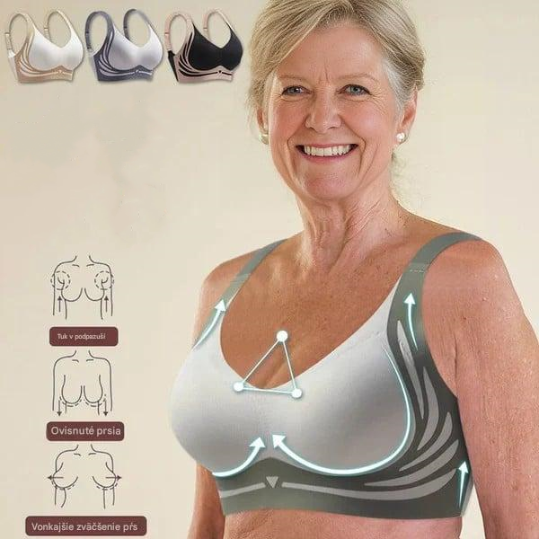 💕🎁【Pachet de 2】【40-85 KG】Sutien confortabil fără armătură pentru femei, subțire și moale, casual și respirabil