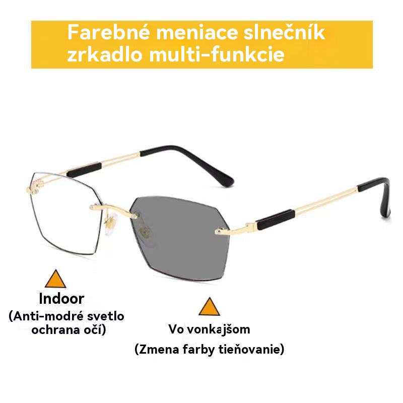 ✨🕶Nové inteligentné fotochromatické okuliare na čítanie pre mužov a ženy, okuliare blokujúce modré svetlo