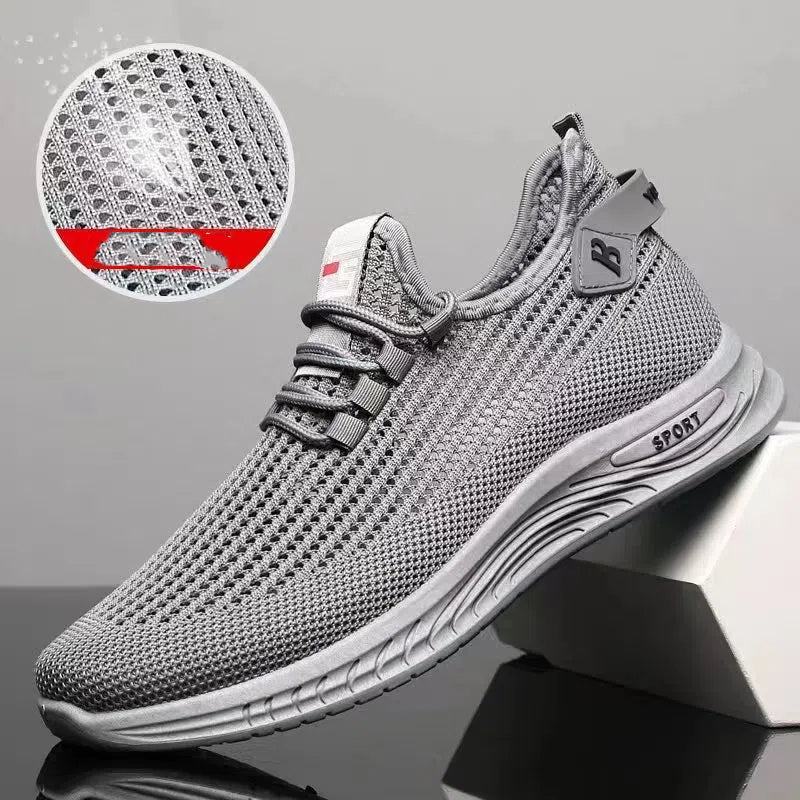 🔥💥👞【39-45】2025 Jarná a jesenná novinka Neformálna jarná a jesenná sieťovaná priedušná protišmyková pánska športová obuv