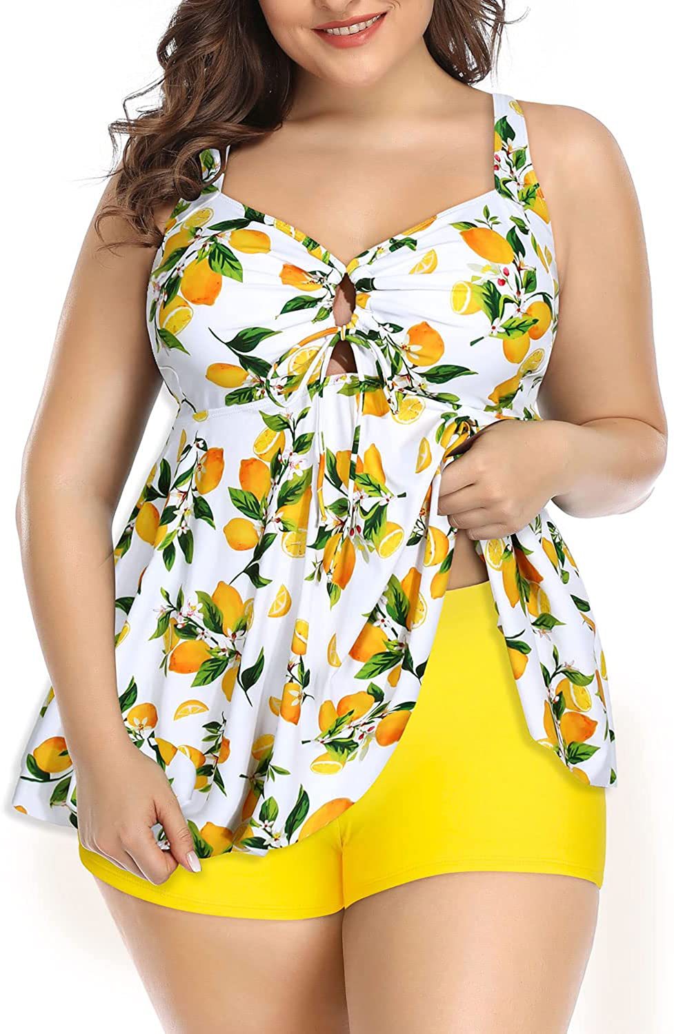 🌴👙【S-5XL】Nové letné plážové dámske plavky, dvojdielne plavky veľkej veľkosti (vrchný + spodný diel)