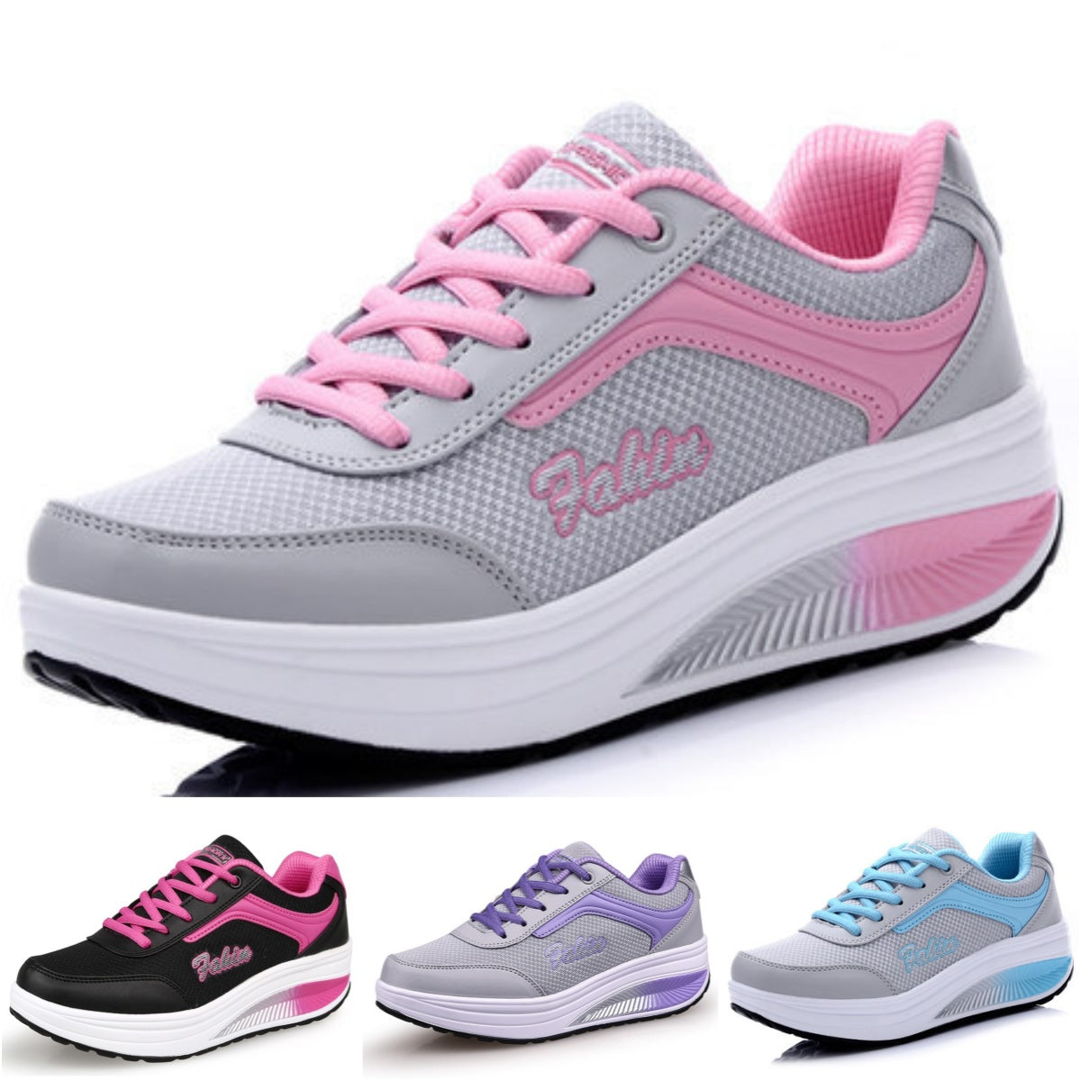 💗✨Časovo obmedzená ponuka 【35-43】 👟Dámska módna priedušná ležérna športová obuv, pohodlná a mäkká, vhodná na chôdzu