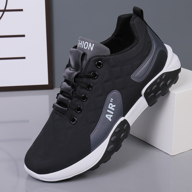 👟【Tallas 39-44】Zapatos casuales de cuero suave de alta calidad para hombre, modelo 2026, transpirables y cómodos.