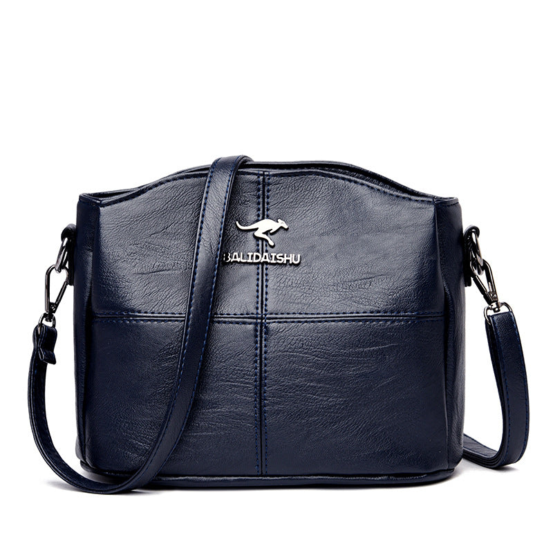 🔥【Cumpără 1, primești 1 gratuit】👜👜 Geantă de umăr din piele naturală, stil retro, lucrată manual, la modă și versatilă 3868994