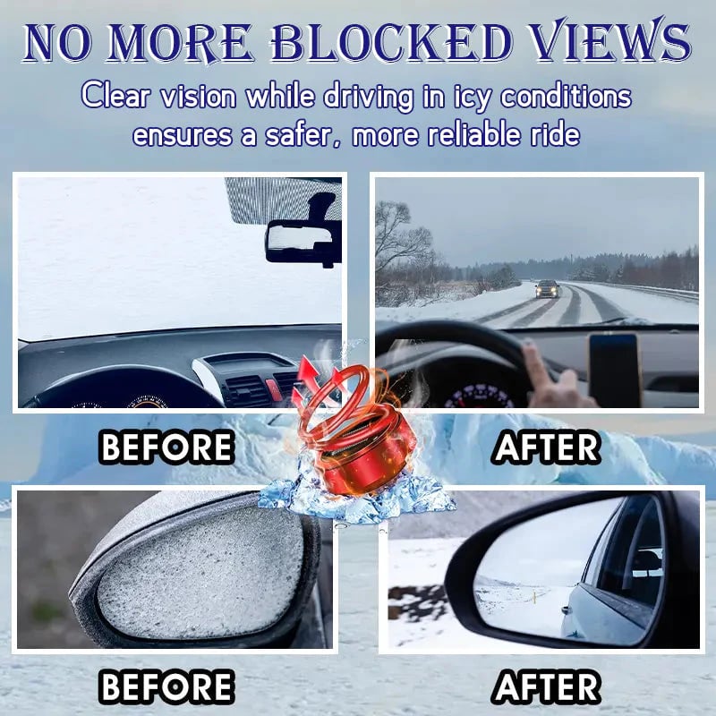 ⛄🚗【Zimná nevyhnutnosť】Prenosný energetický molekulárny ohrievač 3804235