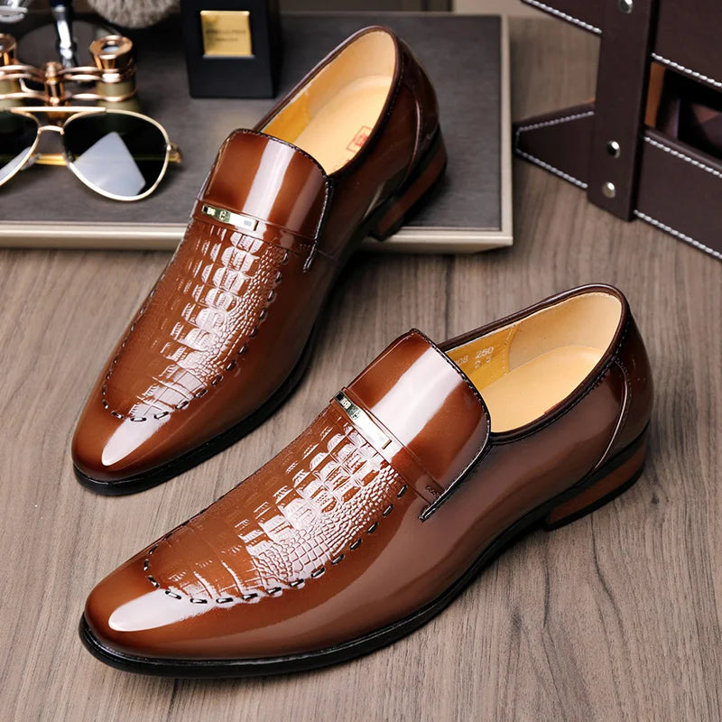 【38-48】Pantofi business din piele naturală, lucrați manual