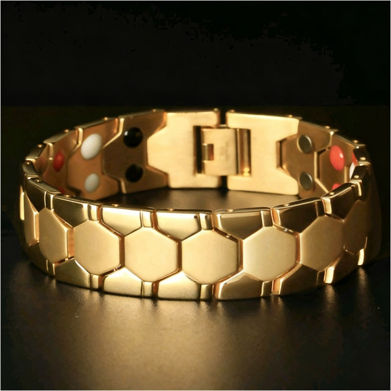 ✨✨ Pulsera magnética desmontable, minimalista y elegante, un accesorio imprescindible para los chicos duros.