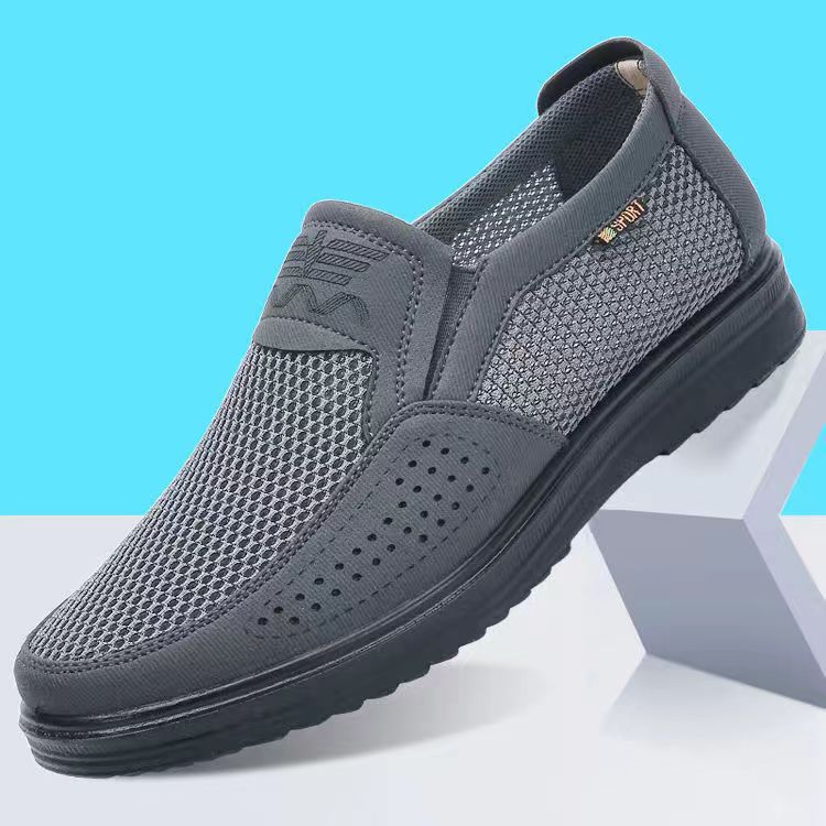 👟2025 Zapatos de hombre transpirables y cómodos con suela suave antideslizante🔥
