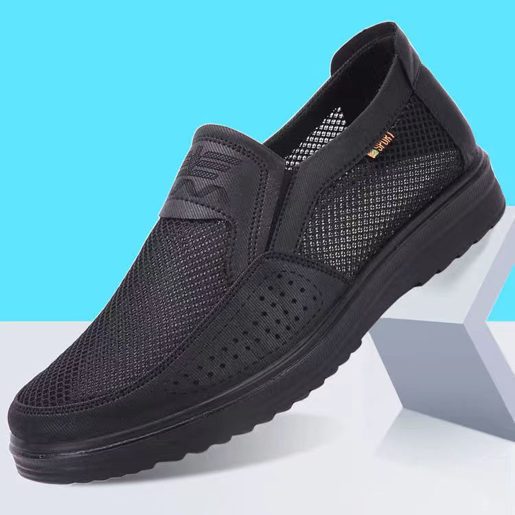 👟2025 Zapatos de hombre transpirables y cómodos con suela suave antideslizante🔥