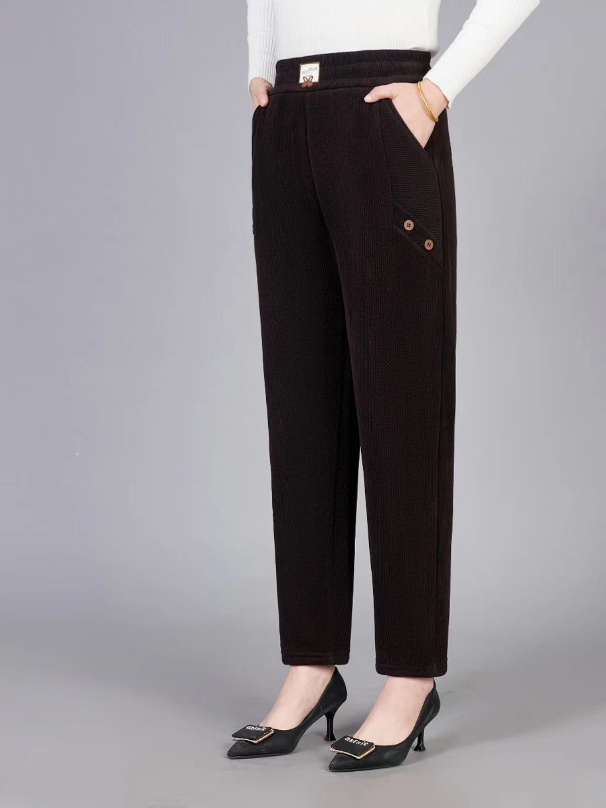 👖 👖【2XL-6XL】2024 Jesenná móda Ležérne tenké ležérne nohavice pre ženy 3762164
