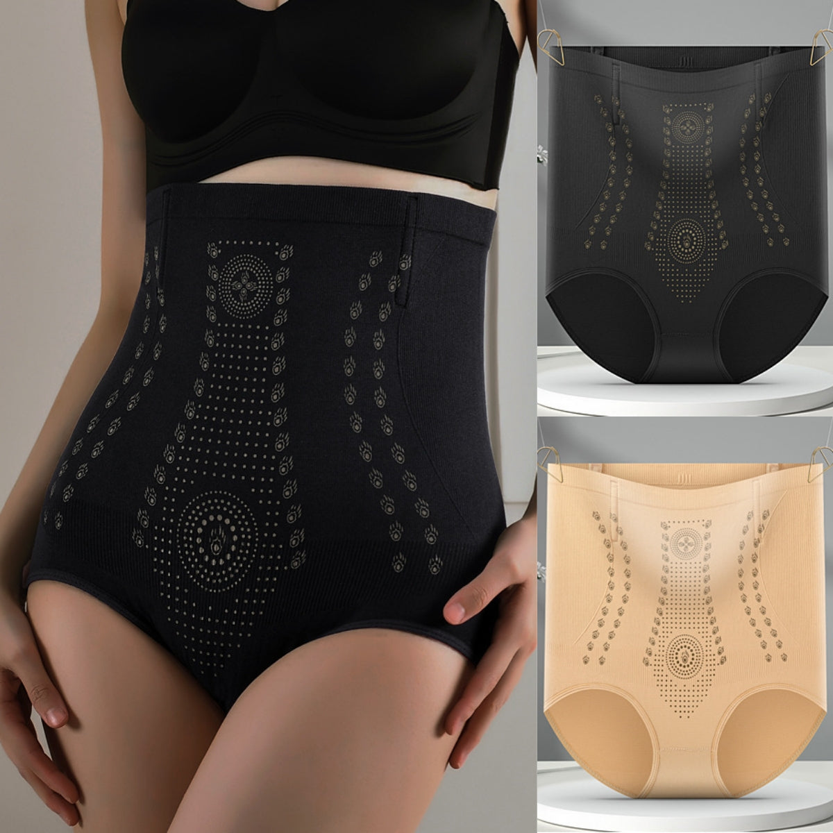 💕🎁【 2 kusy sada M-2XL 】Tvarovacia bielizeň na brucho a boky 3753911