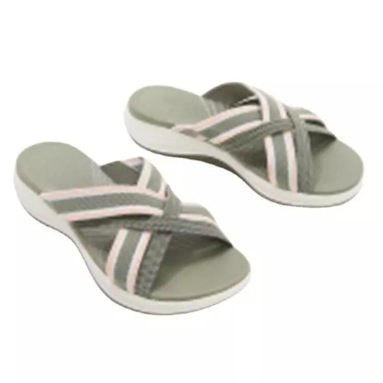 🌴【35-43】✨Dámske letné ortopedické sandále na platforme pre väčšie veľkosti