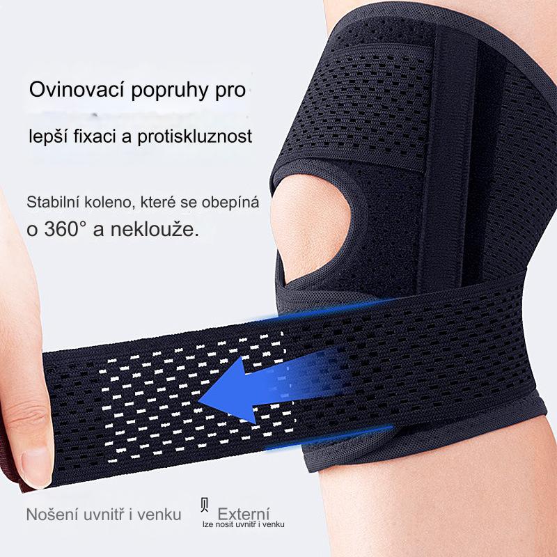 🦵【Kúpte si jednu, jednu dostanete zadarmo】Dvojité pružinové chrániče kolien, vhodné na beh, cyklistiku, hranie lopty a iné športy