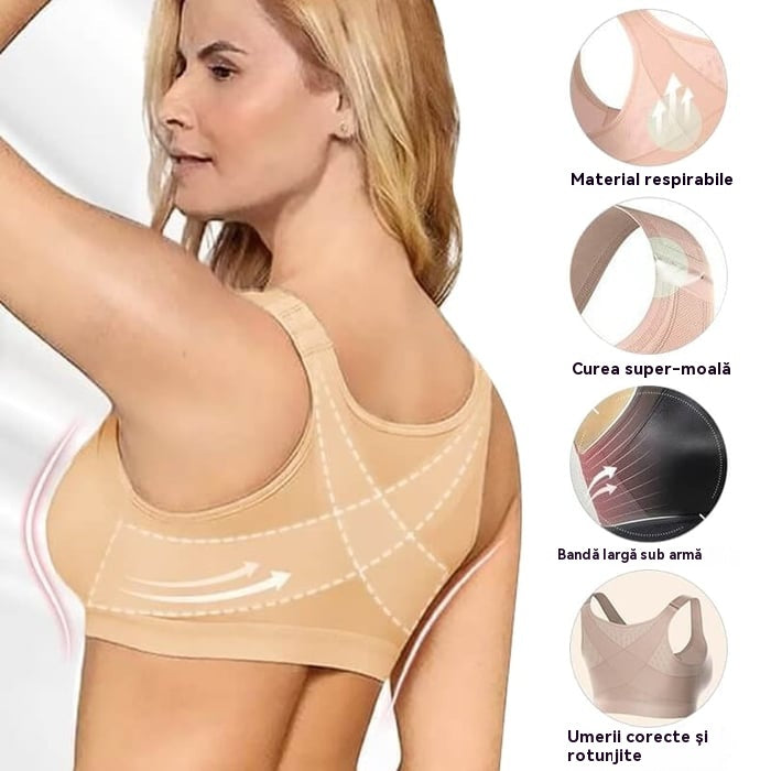💖【Kúp 1, 2 dostaneš zadarmo】✨Pohodlná podprsenka s gombíkmi vpredu, bez kostíc, pre väčšie veľkosti (40-130 kusov), čistá bavlna, pohodlná a priedušná