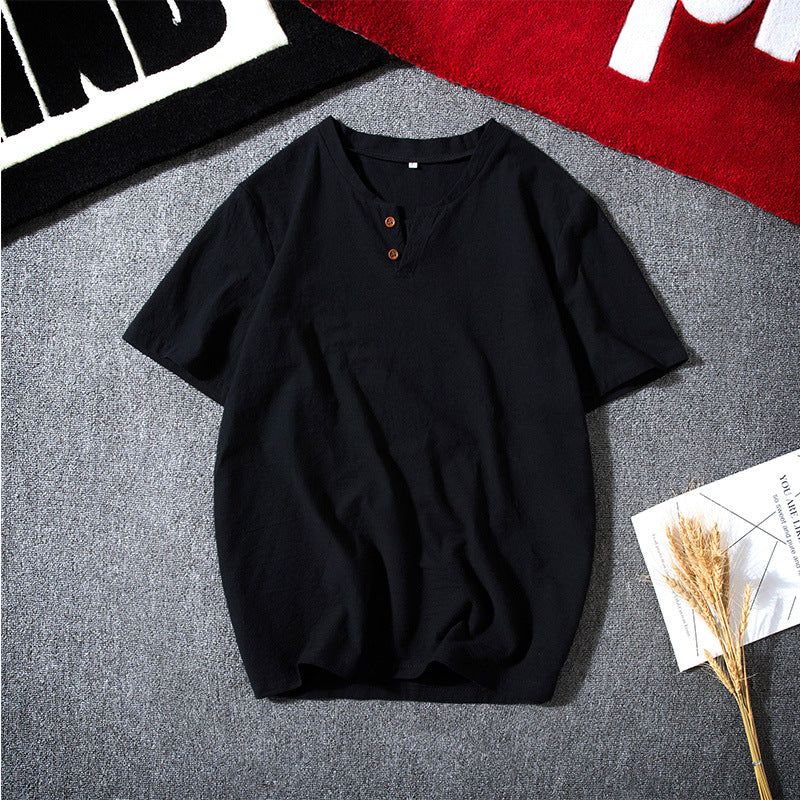 🔥【M-5XL】Cămașă din in pentru bărbați, mărime mare