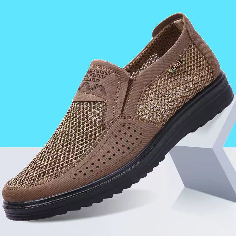 👟2025 Zapatos de hombre transpirables y cómodos con suela suave antideslizante🔥