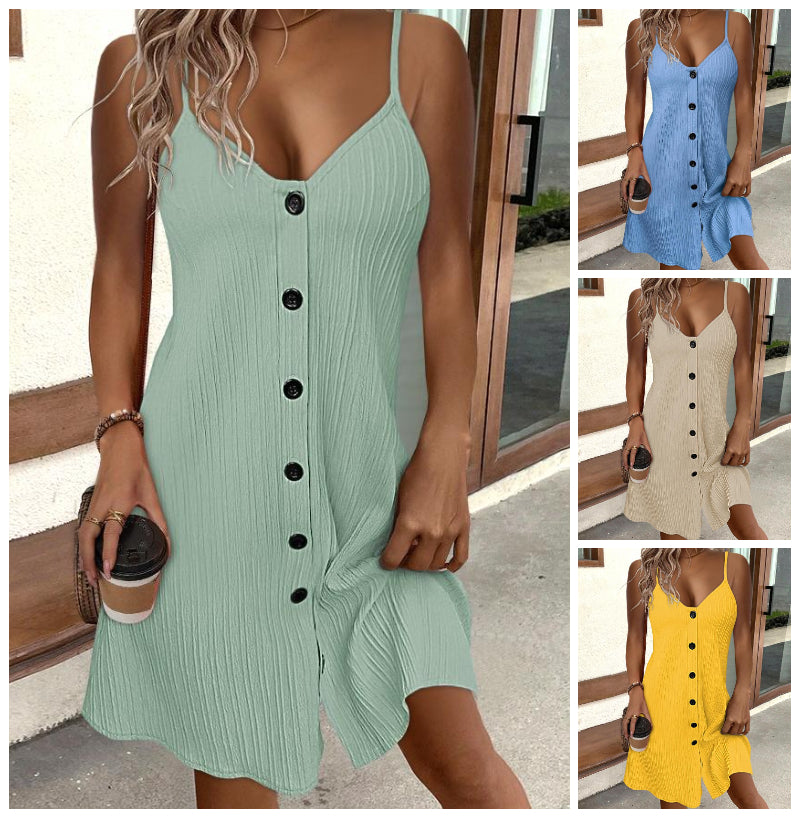 👗【Vânzare excelentă】✨ Rochie nouă fără mâneci din bumbac și in, ușoară și respirabilă, 2025 3923835