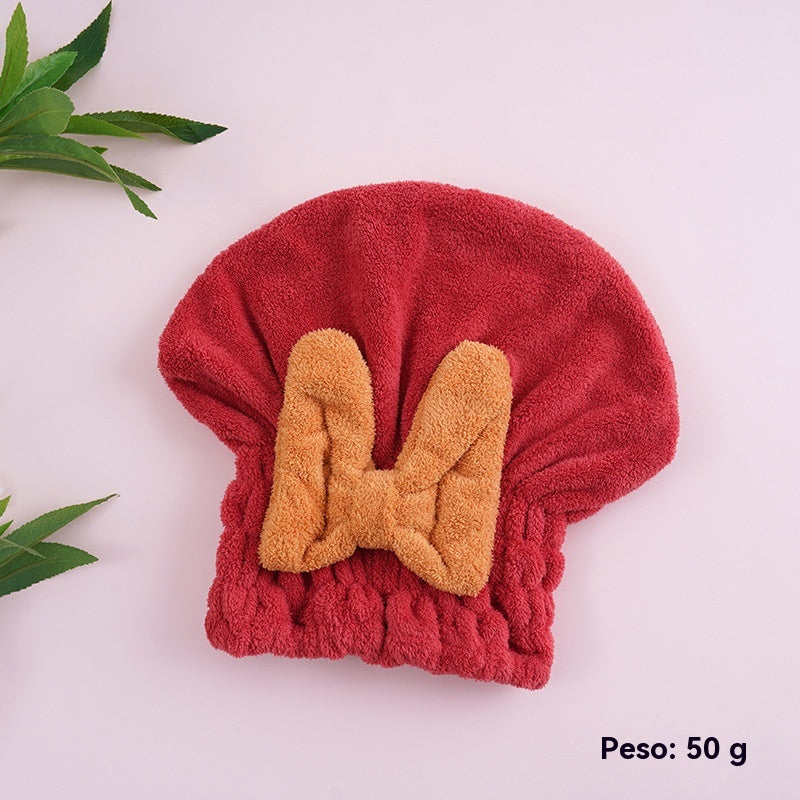 🔥Kup 1, otrzymaj 1 gratis🔥🎀🛀Ochronny czepek prysznicowy, szybkoschnący, z wyjątkowo chłonnym materiałem do mycia włosów😍