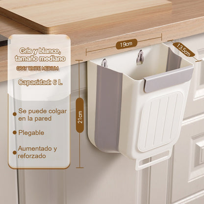 🔥【50% de Descuento】Cubo de Basura Colgante y Plegable para Cocina | Multifuncional