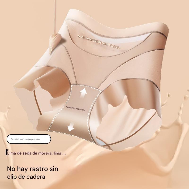 🔥🩲【Compra 3, llévate 3 gratis】🩲Lote de 6 por 33 euros - Último día - 50% de descuento - Ropa interior antibacteriana de cintura alta para controlar la grasa abdominal