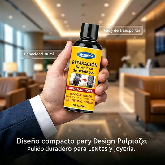 🚗🛡️botella grande【Compra 1 y llévate 1 gratis】Agente reparador de arañazos multiusos, apto para todo tipo de vidrio 🚗✨🛡️