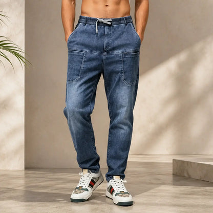 [50% de descuento] [S-5XL] Vaqueros cómodos de alta calidad para hombre en tallas grandes con excelente elasticidad.