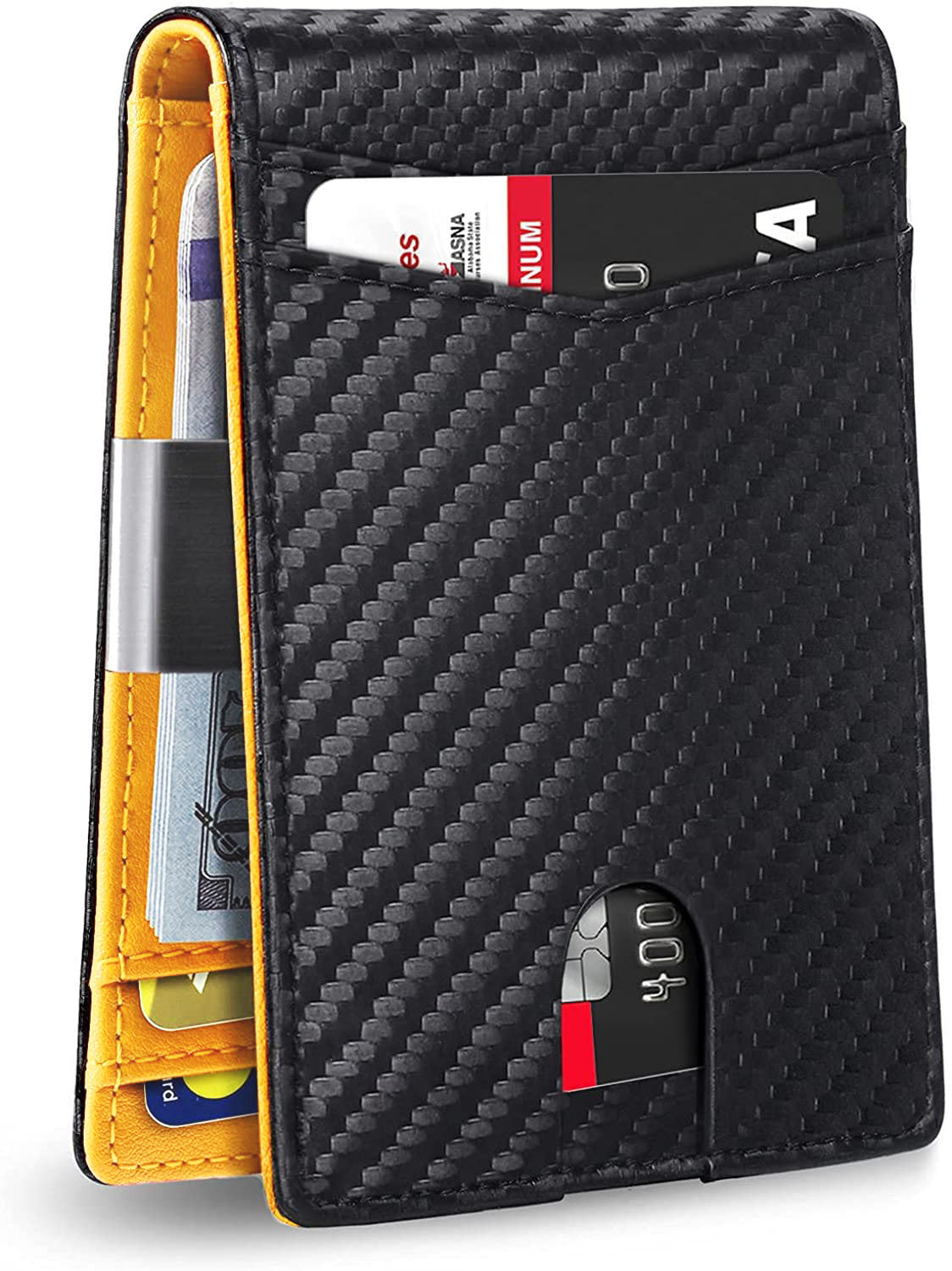 Obavezni muški novčanik 👛 Minimalistički muški novčanik s RFID zaštitom 👨