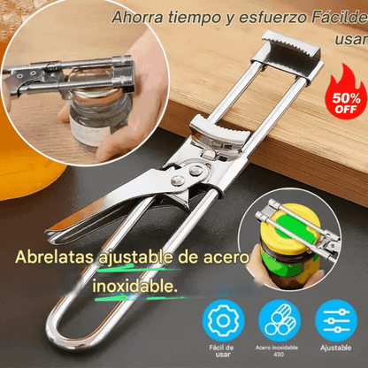 🔥2 pieza 29 euros🔥🥫Abridor de botellas multifuncional de acero inoxidable