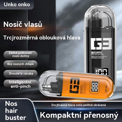 🔥🏆🔥Prenosný zastrihávač nosových chĺpkov (bezbolestný a presný)