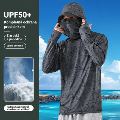 🔥【M-5XL】Priedušné oblečenie na ochranu pred slnkom pre mužov, vhodné na outdoorové športy a rybolov.
