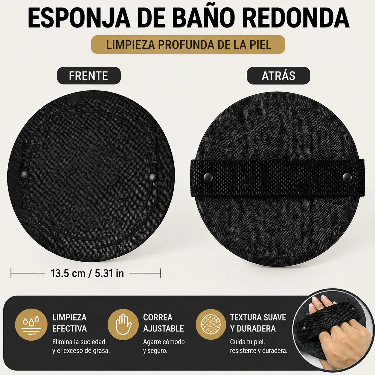【🔥4 piezas】Disco exfoliante corporal indoloro