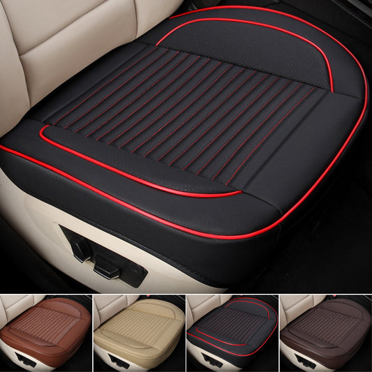 🚗Popolnoma prekrivne blazine za avtomobilske sedeže iz naravnega usnja, primerne za vse letne čase.