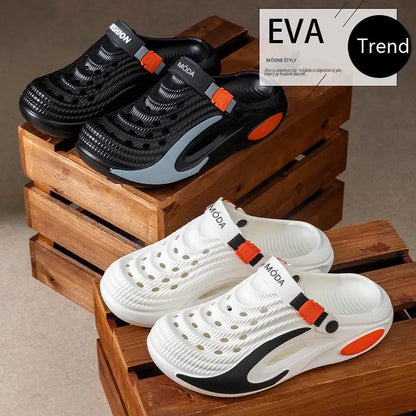 👟 Špeciálna ponuka s 50% zľavou 🌬️ Viacúčelové pánske sandále (zosilnená podrážka z EVA): Protišmykové, ultraľahké, priedušné - perfektná voľba na pláž, šport aj každodenné nosenie 🏃‍♂️