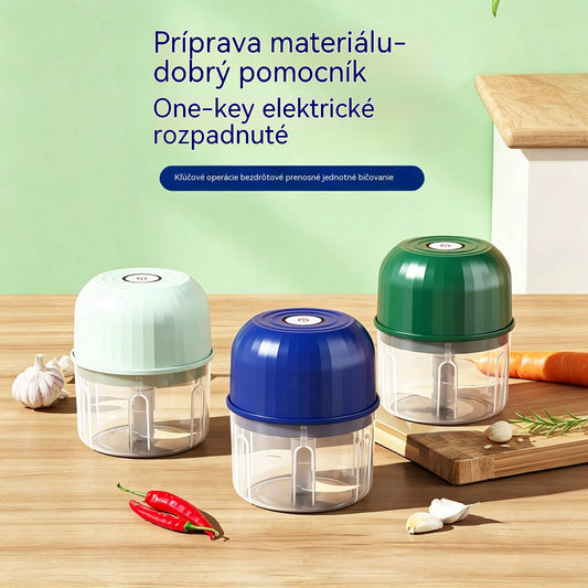 👍👍Efektívny a bezdrôtový mini elektrický sekáčik na potraviny