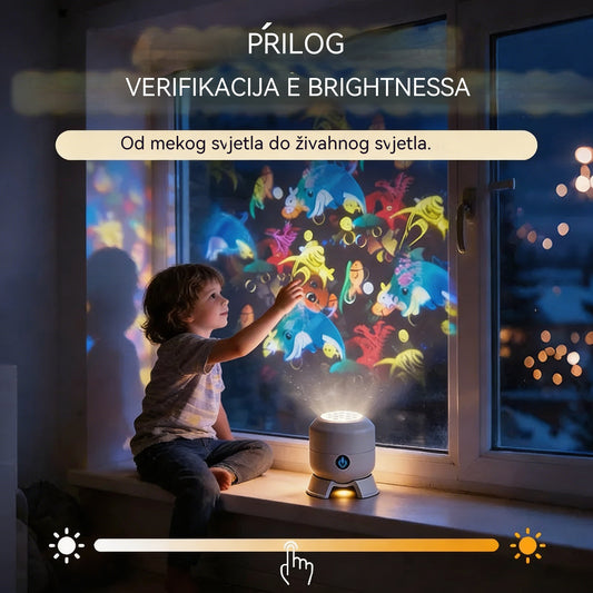💖🌙Dinamična rotirajuća LED projekcijska lampa 2026! ☁️🔥✨