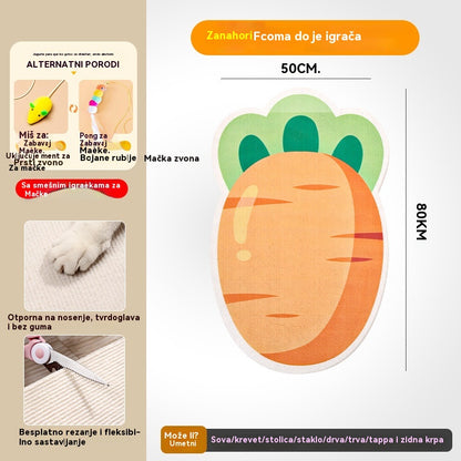 🏆🔥 Najprodavaniji | Zidna vertikalna grebalica za mačke – bez ugradnje