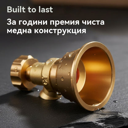 💦Регулируема Латунна Розпръсквателна Душка за Земеделски Пръскалник 🌾