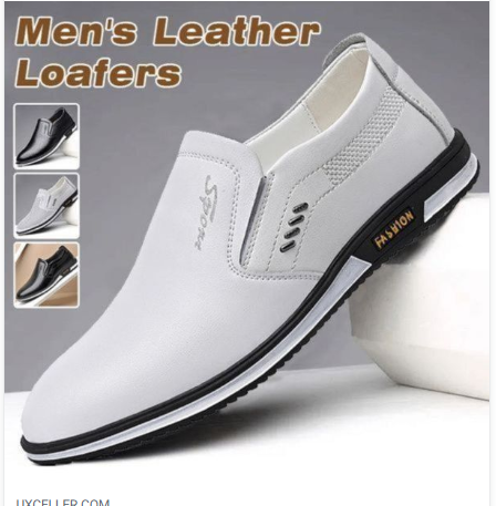 [Tallas grandes 39–47] 2026 Nuevos zapatos planos para hombre, estilo casual-formal, en piel suave