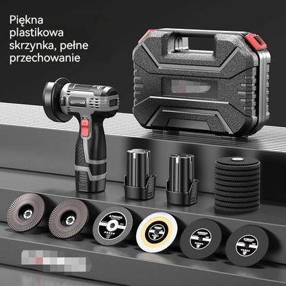 🔥【Oferta ograniczona czasowo】🧰 Mini szlifierka kątowa 12V (z tarczą tnącą)
