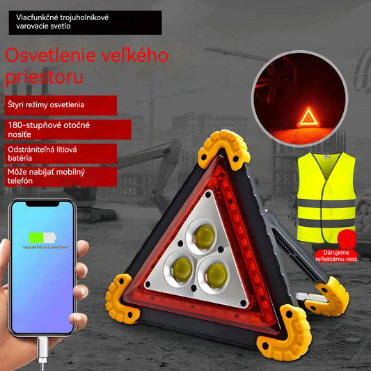 🔥Nové na rok 2026🔥 Multifunkčné varovné záložné svetlo s statívom pre automobil
