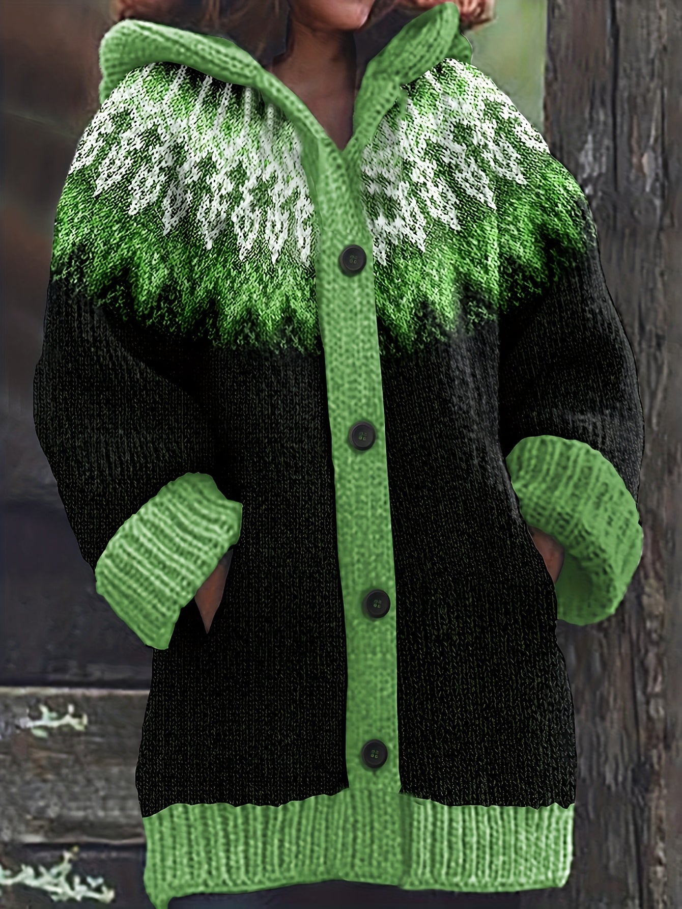 【Novinka 2025 | S~5XL】✨Elegantná a farebná retro bunda s kapucňou