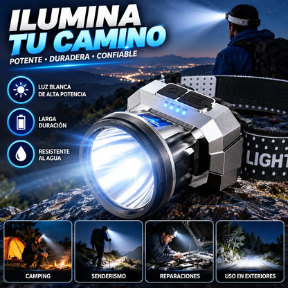 🌟💡Faros LED de inducción con carga USB inteligente