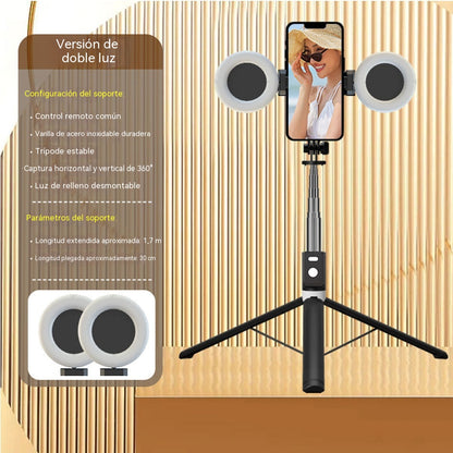 【1.7M】Soporte selfie multifuncional 6 en 1